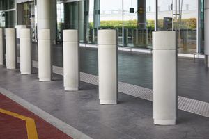 Impact Tested Bollards: Shallow Foundation, Automatic & Fixed